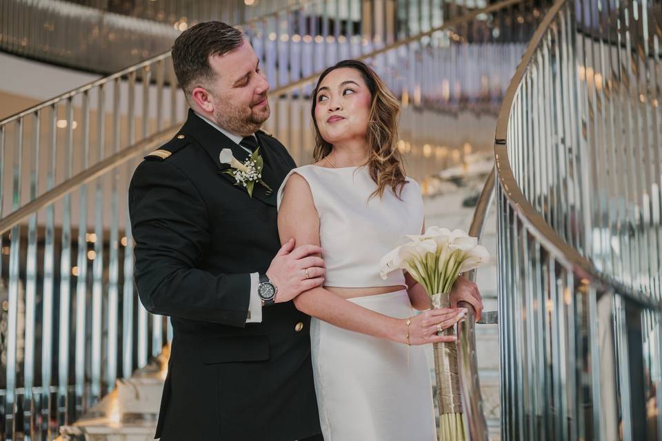 Wedding at sea