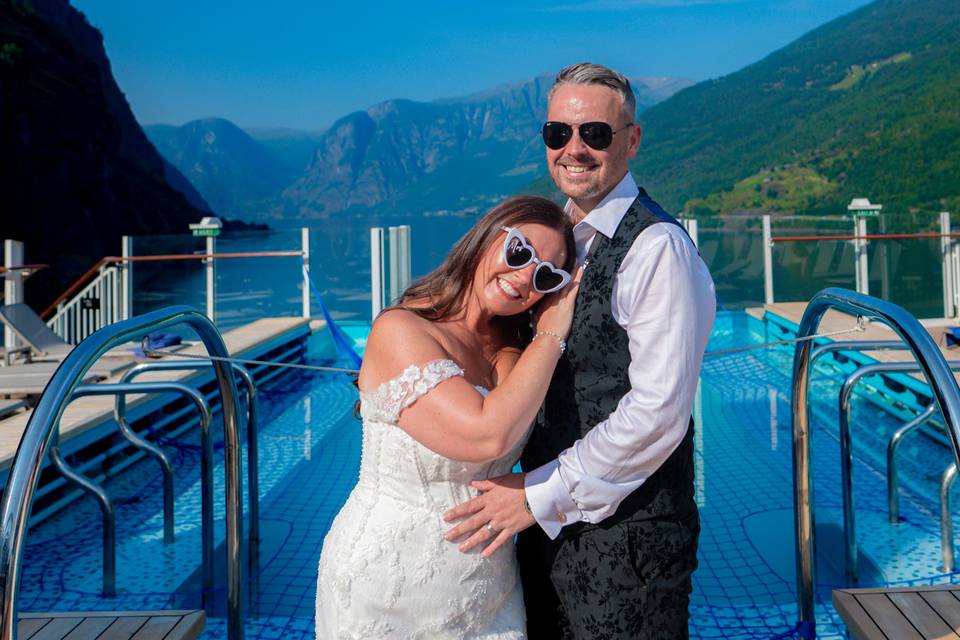 Wedding at sea
