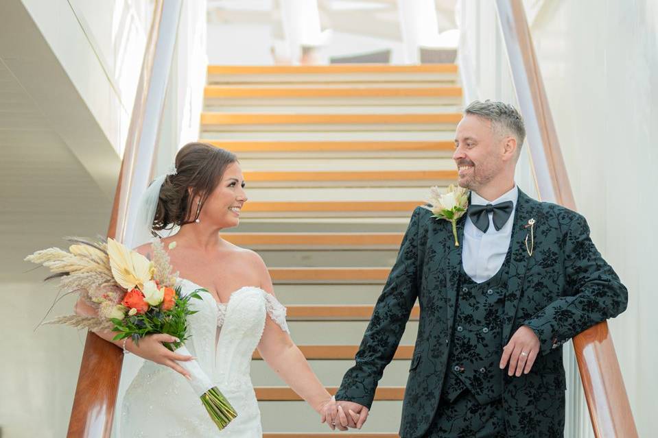 Wedding at sea