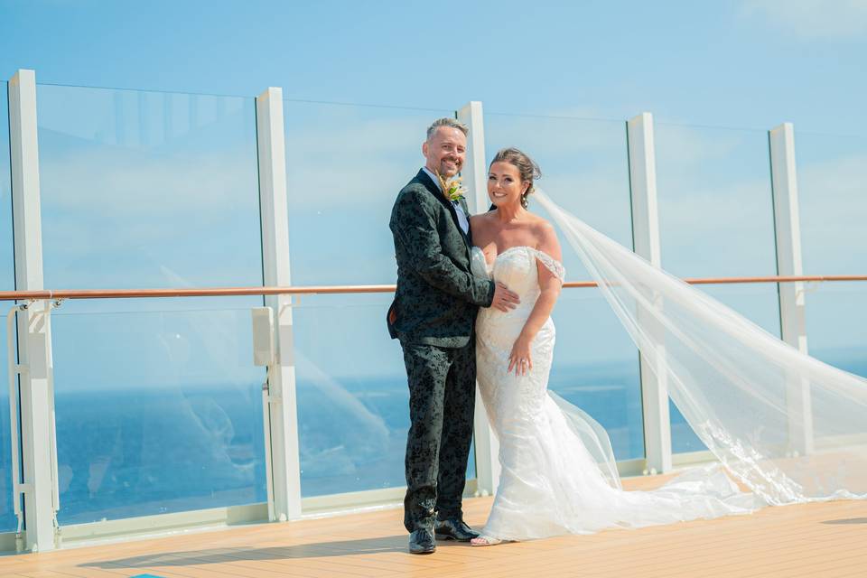 Wedding at sea