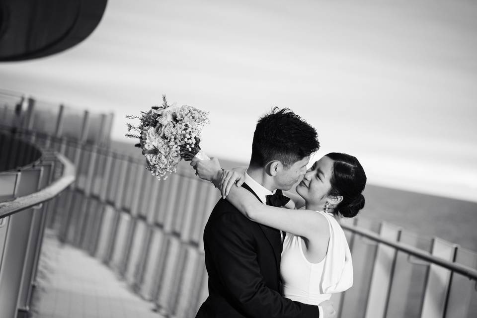 Wedding at sea
