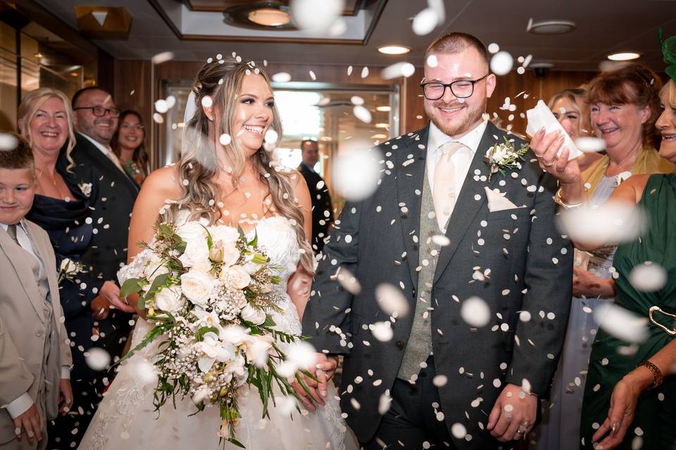 Wedding at sea