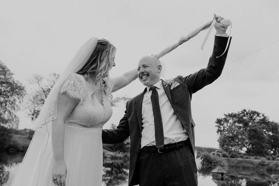 A unique handfasting