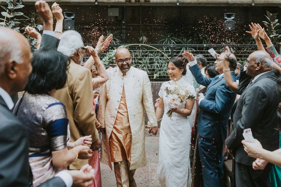 Multicultural wedding