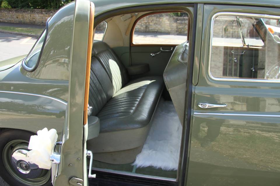 Plenty of room for passengers