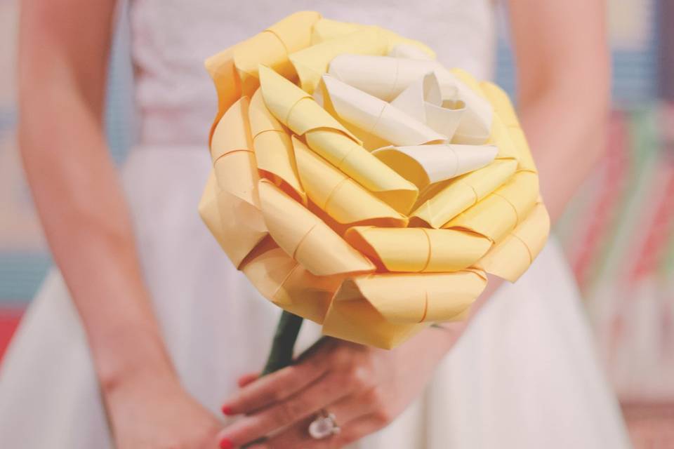Yellow giant bouquet