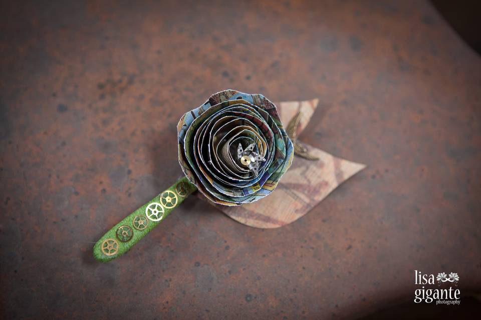 Steampunk buttonhole