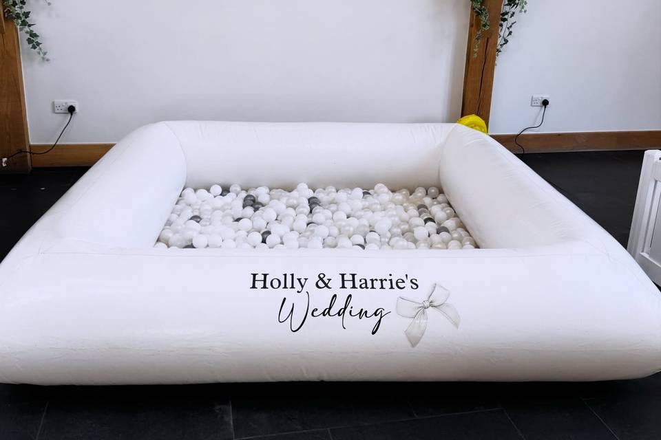 Wedding ball pit