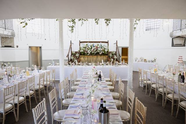 Wedding Breakfast Set Up