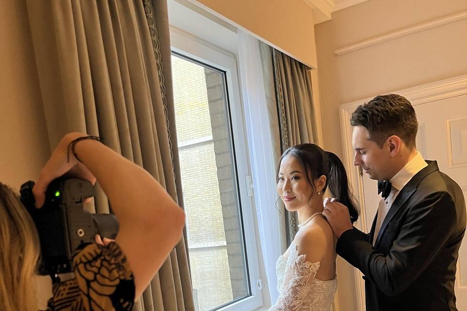Bridal hair and makeup