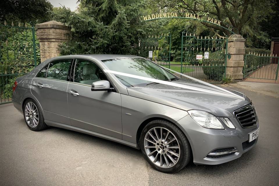 Silver Mercedes