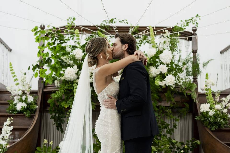 First Kiss Married