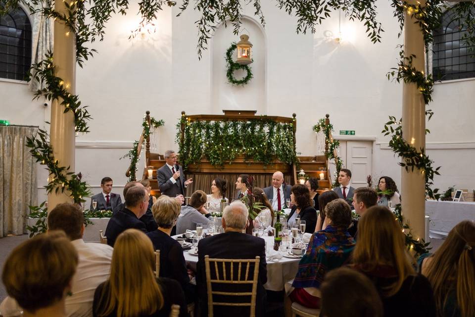 Speeches at Kings Chapel