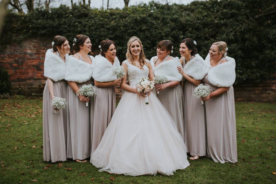 Bridesmaid moments