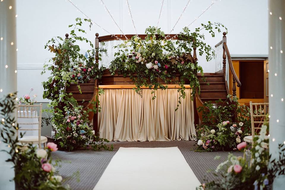 Wedding Ceremony Set Up