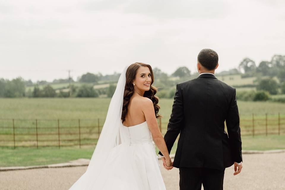 Stunning Dotty Bride