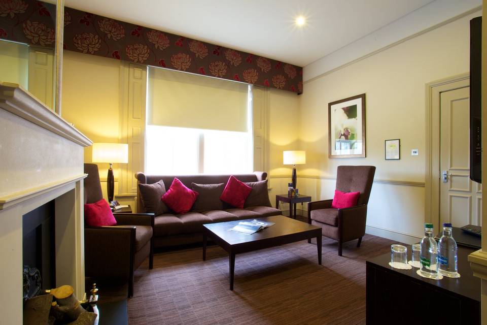 The Suite sitting room