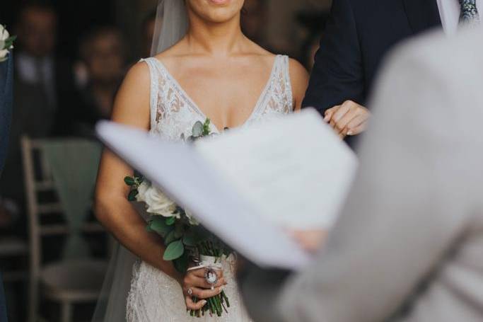 Down the aisle