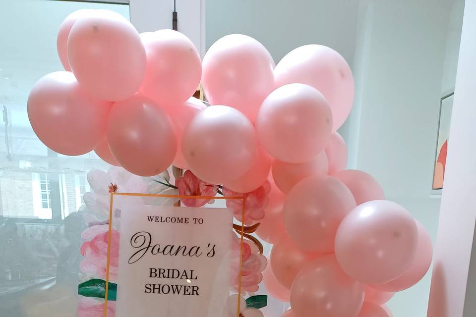 Bridal shower welcome sign