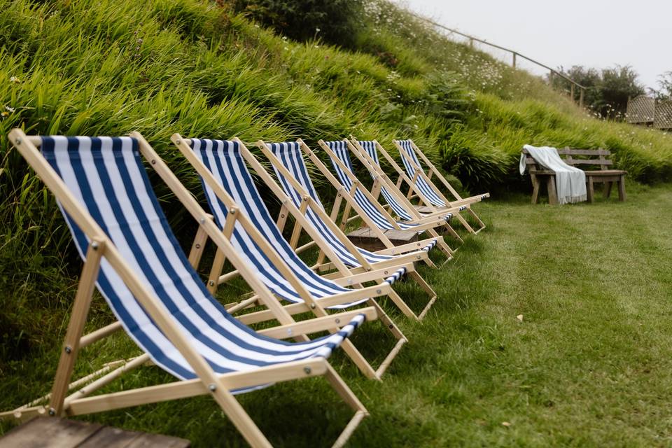 Garden chair decor