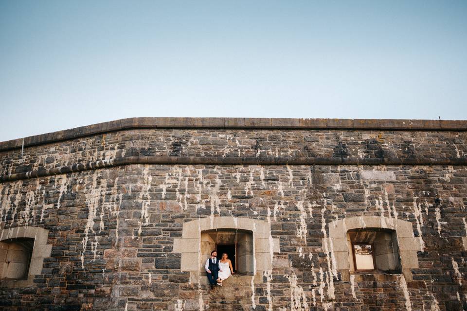 Stone wall