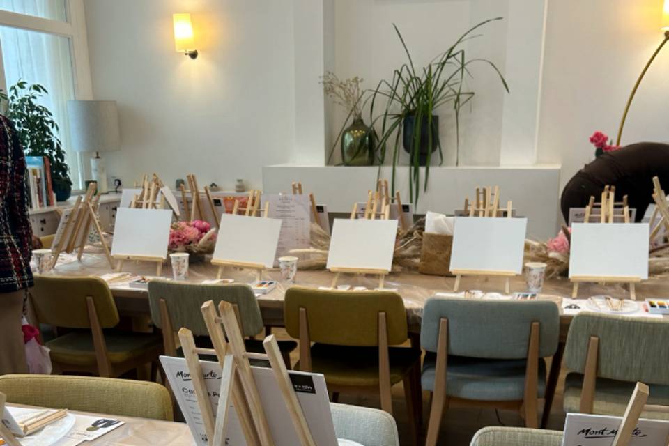 Bridal shower sip & paint