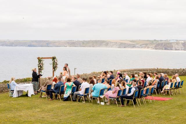 Ceremony by the sea