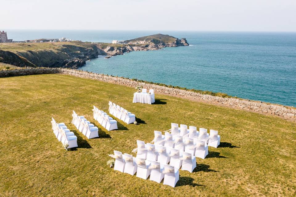Lawn ceremony