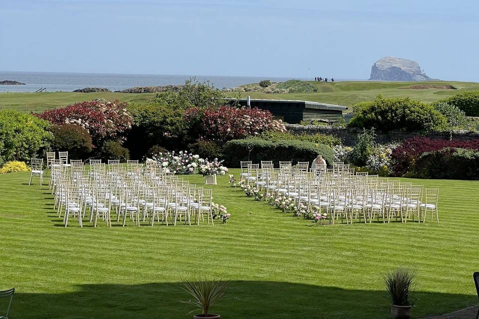 Lawn Ceremony