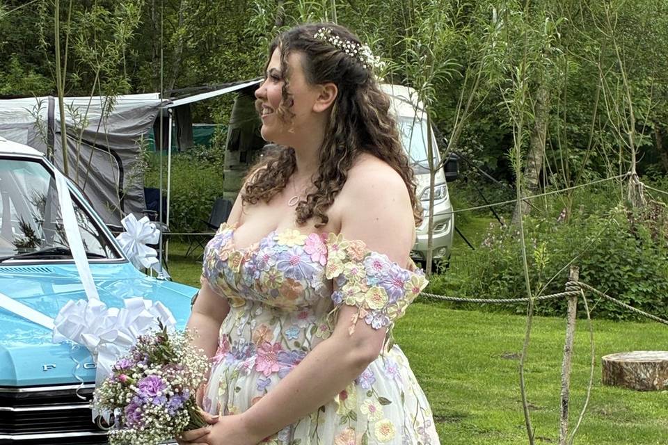 One beautiful bride!