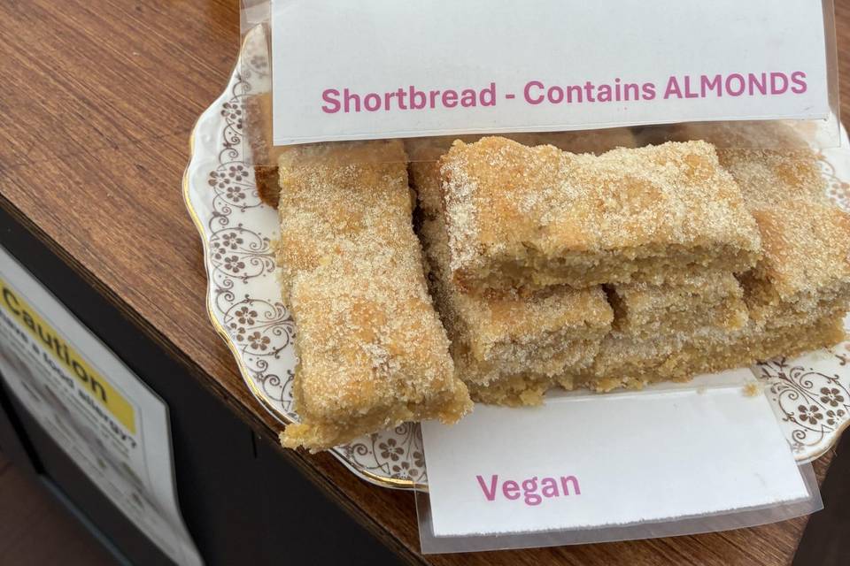 Free from shortbread