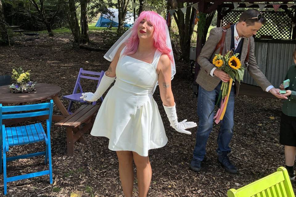 2026 Bride doing it boho