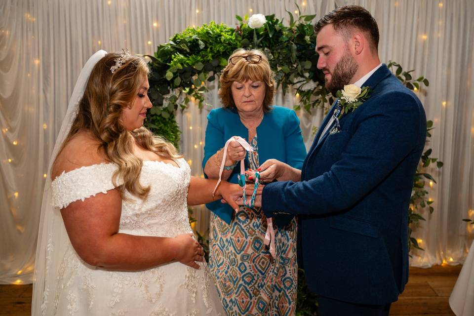 Hand Tying Ceremony