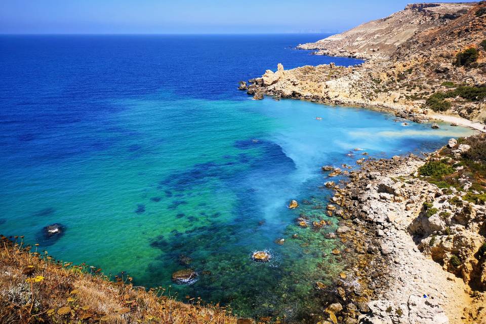Malta's clear coast