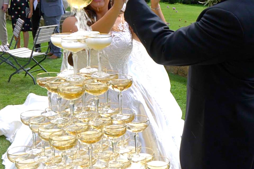 Champagne Tower