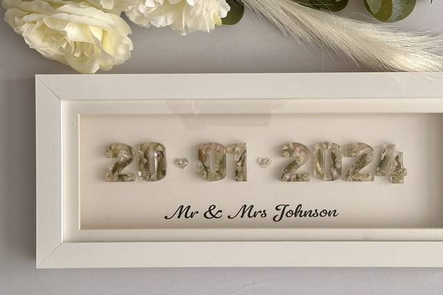 16x6 date frame