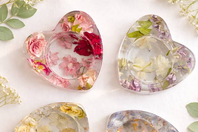 Tea-light, single heart