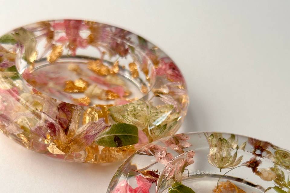 4 inch round trinket dishes