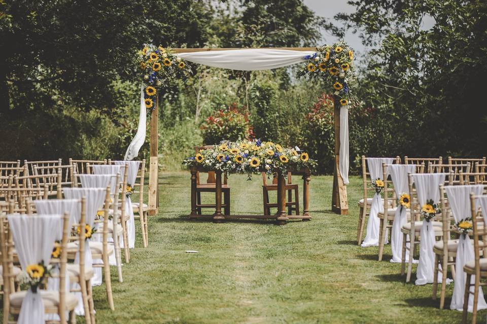 Walled Garden Ceremony