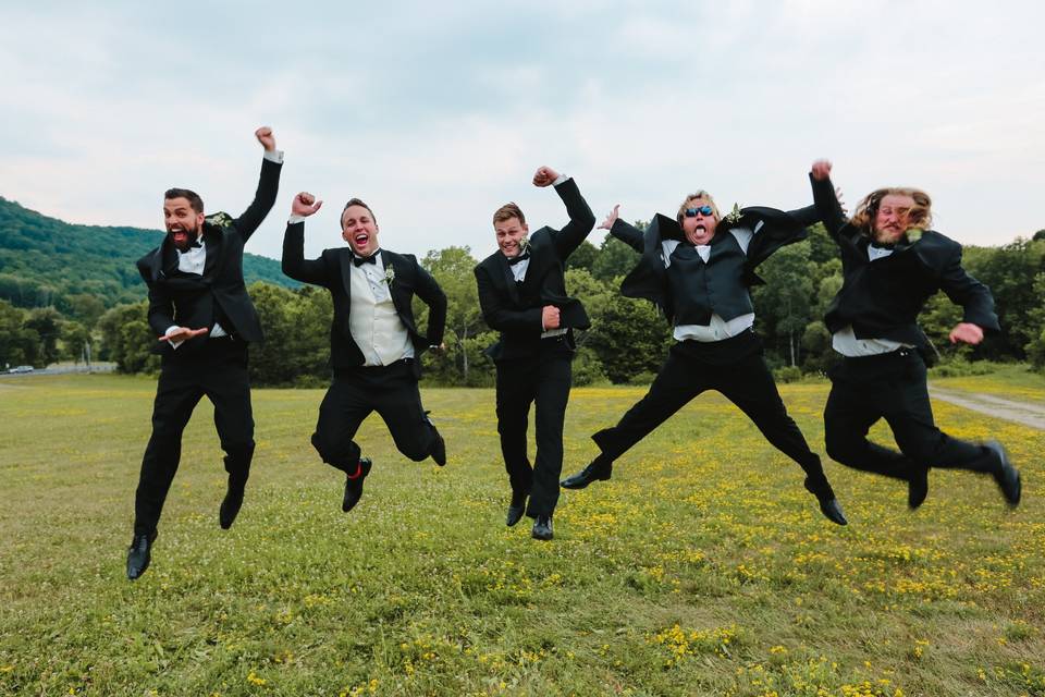 Jumping for joy - Thistle + Stone Photography