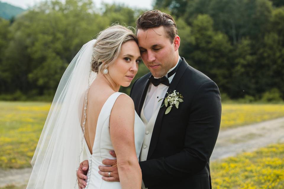 The bride and groom - Thistle + Stone Photography