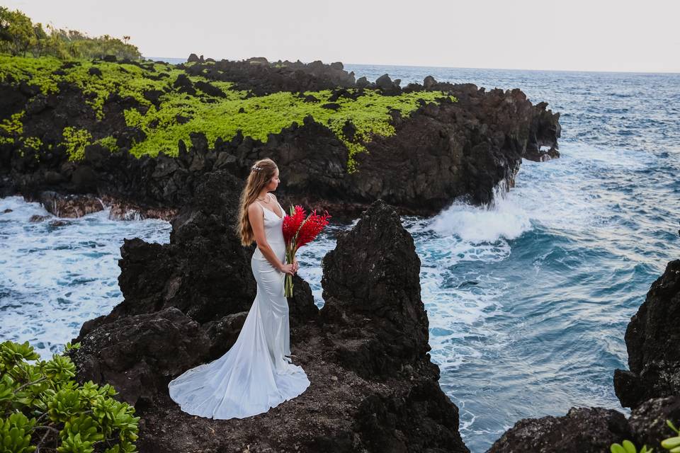 Clifftop Bride