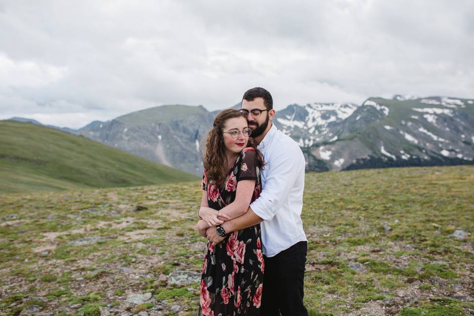 Mountains in the distance - Thistle + Stone Photography