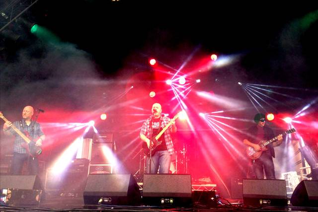 Red Watts Lights and Smoke