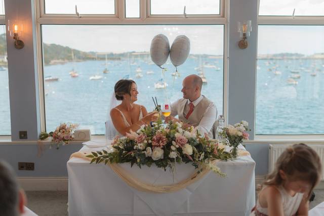Wedding by the water