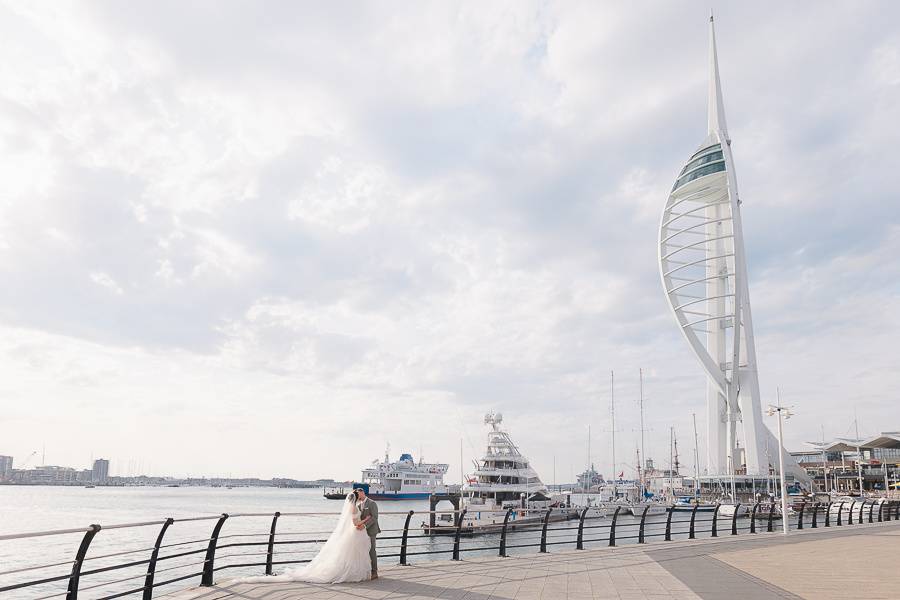 Spinnaker Tower wedding