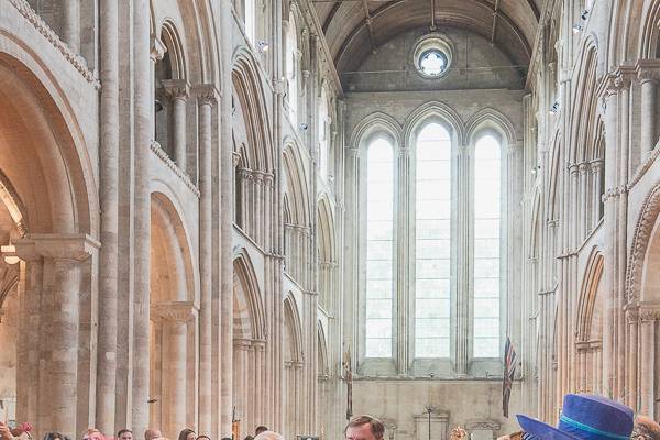 Romsey Abbey wedding