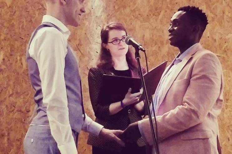 Pop Brixton's first wedding!