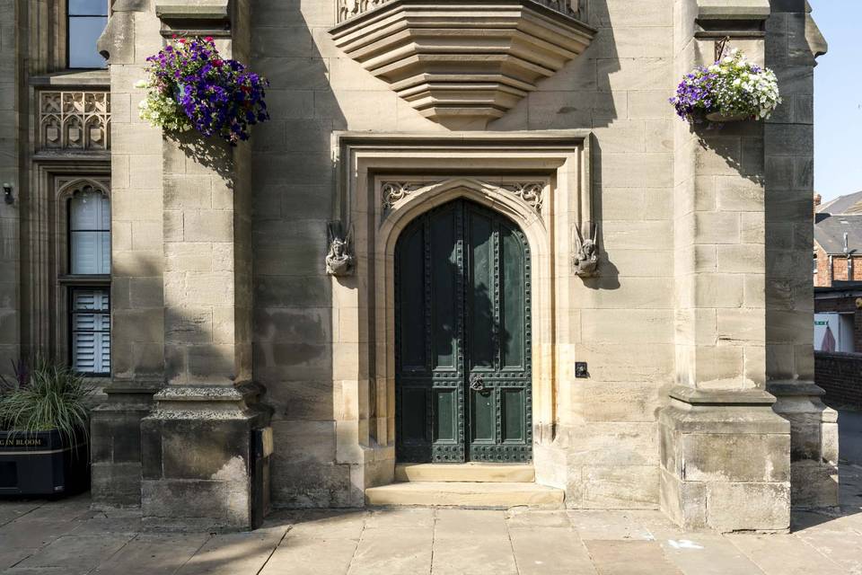 Arched doorway