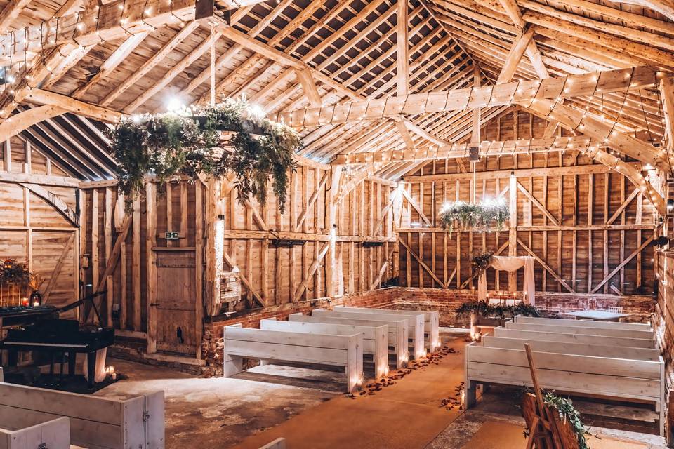 The Oak Barn Ceremony Space